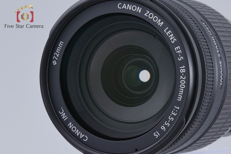 Canon EF-S 18-200mm f/3.5-5.6 IS