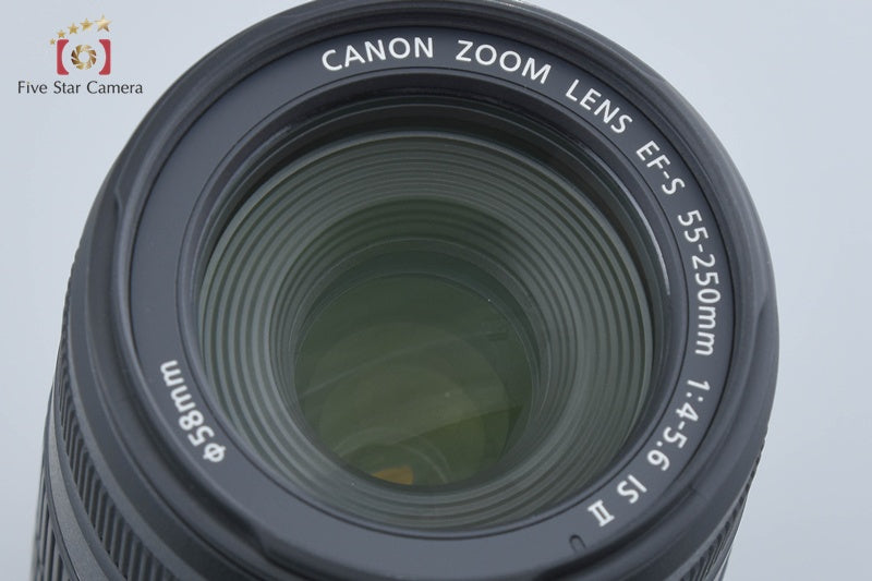 Canon EF-S 55-250mm f/4-5.6 IS II