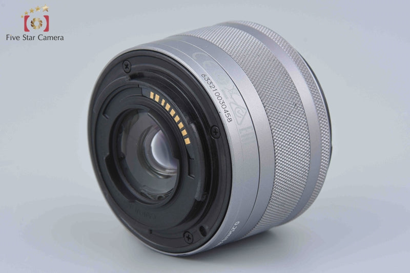 Very Good!! Canon EF-M 15-45mm f/3.5-6.3 IS STM Silver