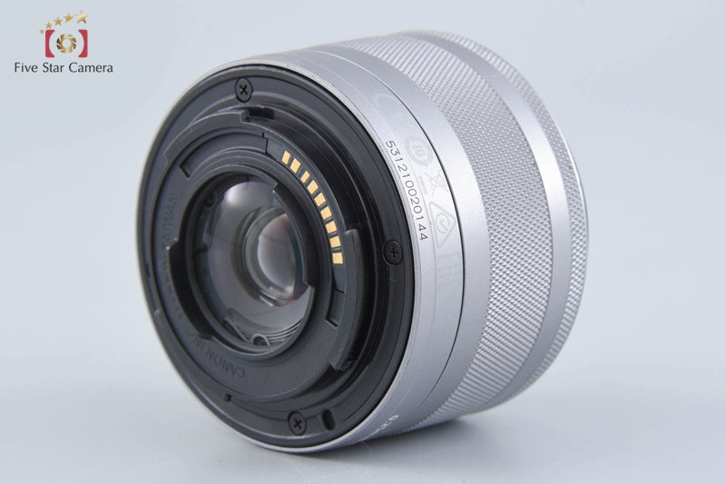 Very Good!! Canon EF-M 15-45mm f/3.5-6.3 IS STM Silver