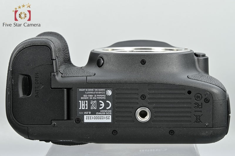 Canon EOS 6D 20.2 MP Full Frame Digital SLR Camera Body