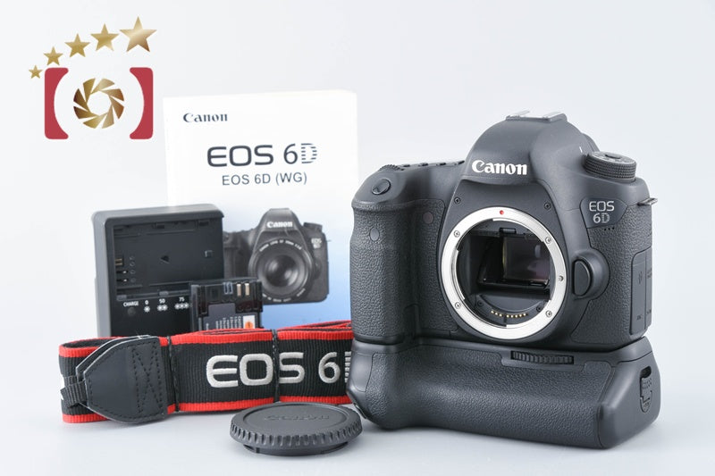 Canon EOS 6D 20.2 MP Full Frame Digital SLR Camera + BG-E13 Battery Grip
