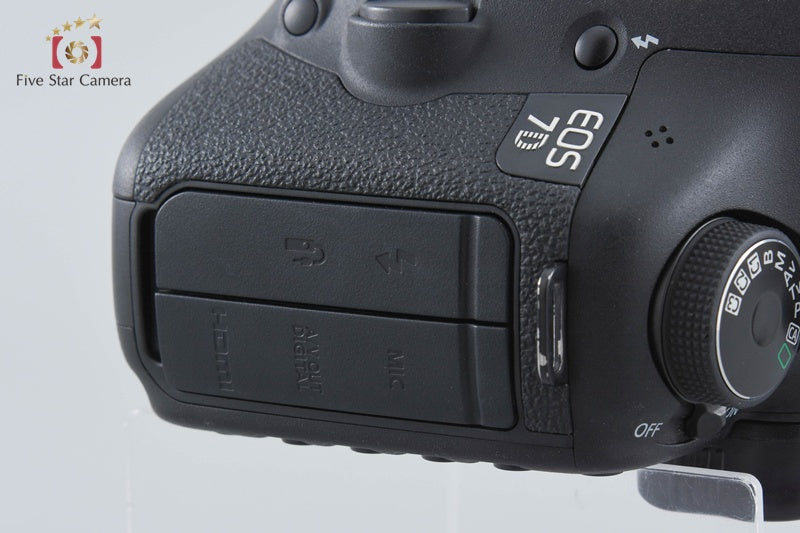 Canon EOS 7D 18.0 MP Digital SLR Camera Body w/ Box