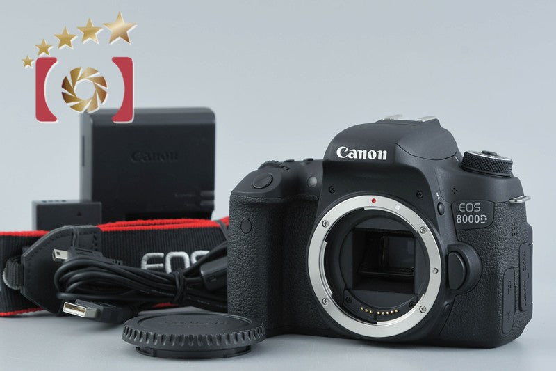 "Count 861" Canon EOS 8000D / Rebel T6s / 760D 24.2 MP Digital SLR Camera Body