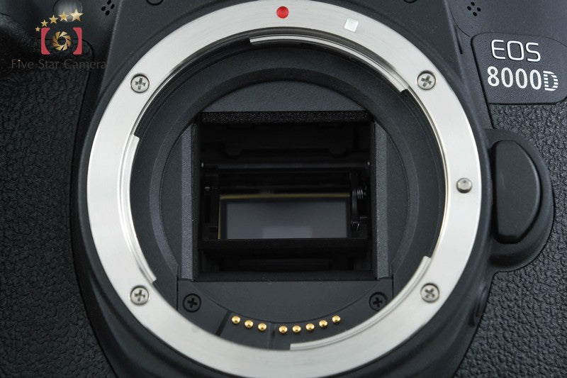 "Count 861" Canon EOS 8000D / Rebel T6s / 760D 24.2 MP Digital SLR Camera Body