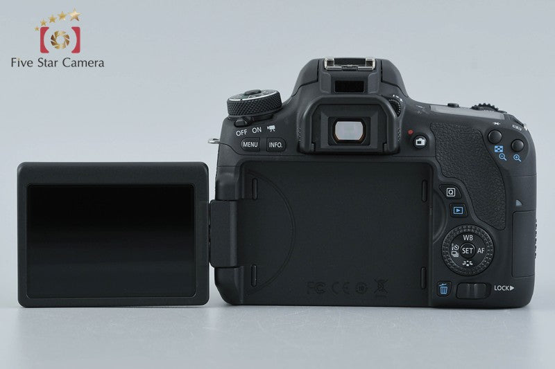 "Count 861" Canon EOS 8000D / Rebel T6s / 760D 24.2 MP Digital SLR Camera Body