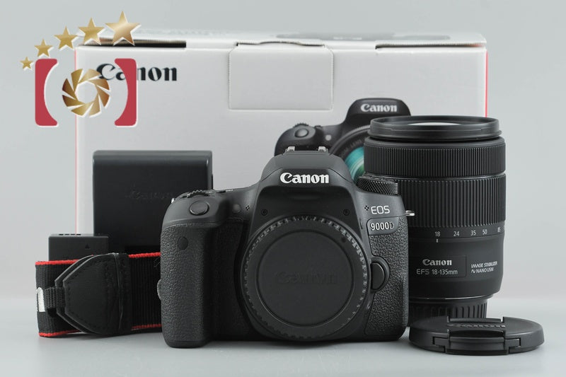Count 1,270 Canon EOS 9000D / 77D 24.2 MP Digital SLR EF-S 18-135 Lens w/ Box