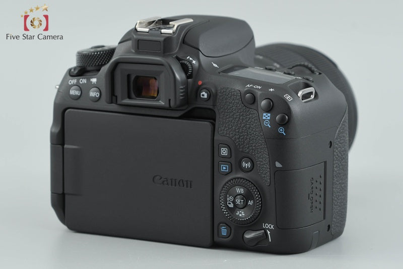 Count 1,270 Canon EOS 9000D / 77D 24.2 MP Digital SLR EF-S 18-135 Lens w/ Box