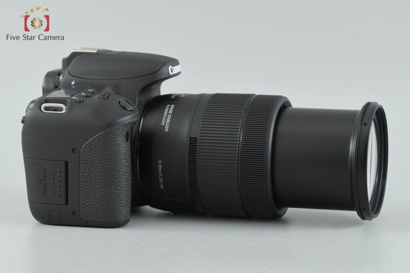 Count 1,270 Canon EOS 9000D / 77D 24.2 MP Digital SLR EF-S 18-135 Lens w/ Box