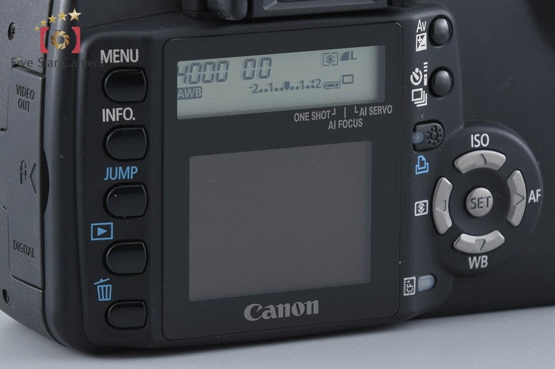 Canon EOS kiss Digital N Black 8.0 MP Digital SLR Camera 18-55 Lens