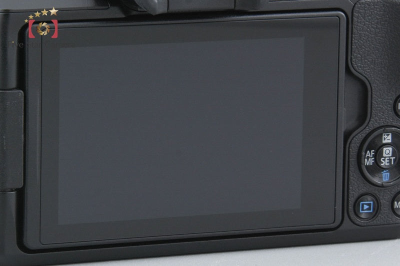 Canon EOS Kiss M / M50 Black 24.0 MP 15-45 55-200 IS STM Lenses