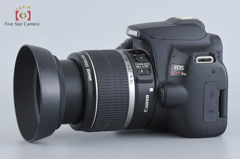 Canon 【中古】Canon キヤノン EOS Kiss X10 + EF-S 18-55mm f/3.5-5.6 IS シャッター回数僅少 デジタル一眼レフカメラ