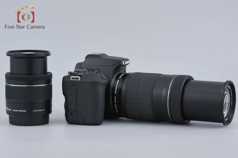 Canon EOS Kiss X10 / Rebel SL3 / 250D / 200DII 24.1MP 18-55 55-250 Lenses w/ Box