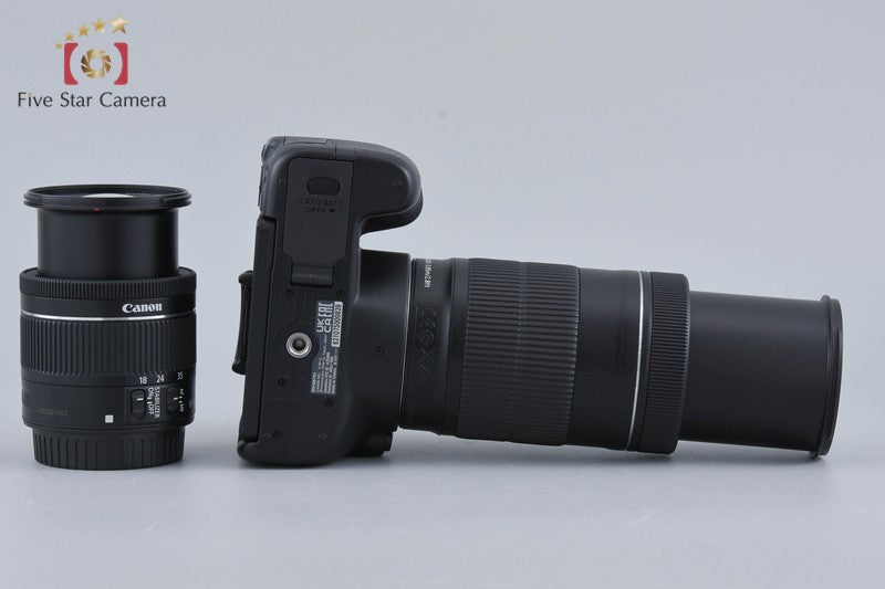 Canon EOS Kiss X10 / Rebel SL3 / 250D / 200DII 24.1MP 18-55 55-250 Lenses w/ Box