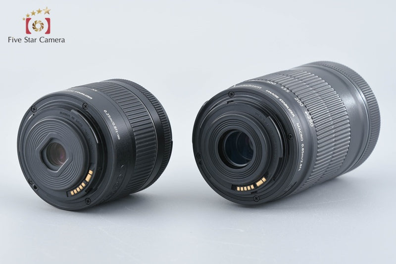 Canon EOS Kiss X10 / Rebel SL3 / 250D / 200DII 24.1 MP 18-55 55-250 Lenses