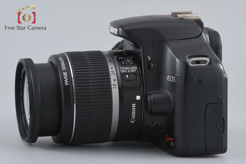 Canon EOS Kiss X2 / Digital Rebel XSi / 450D DSLR 12.2 MP 18-55 IS Lens