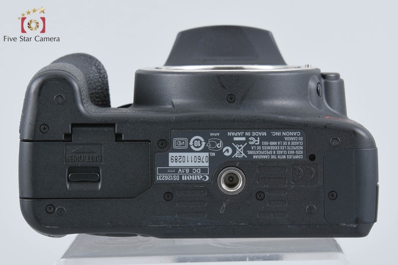 "Count 3,699" Canon EOS Kiss X3 / Rebel T1i / 500D 15.1 MP DSLR Camera Body