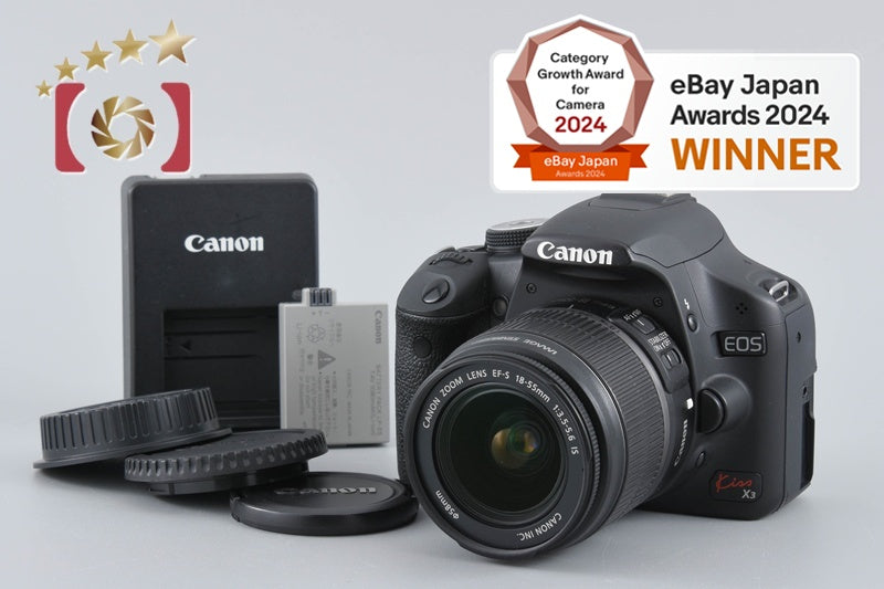 Canon 【中古】Canon キヤノン EOS Kiss X3 EF-S 18-55 IS レンズキット デジタル一眼レフカメラ