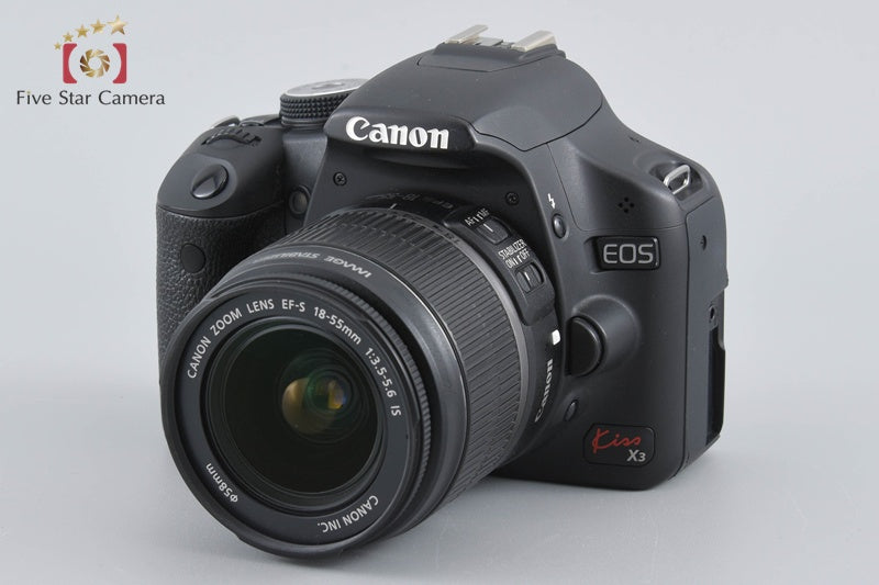 Canon 【中古】Canon キヤノン EOS Kiss X3 EF-S 18-55 IS レンズキット デジタル一眼レフカメラ