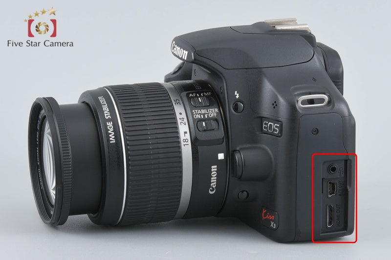 Canon 【中古】Canon キヤノン EOS Kiss X3 EF-S 18-55 IS レンズキット デジタル一眼レフカメラ