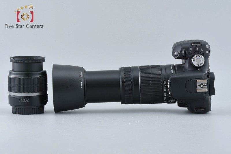 Count 5,176 Canon EOS Kiss X3 / Rebel T1i / 500D 15.1 MP 18-55 55-250 Lenses