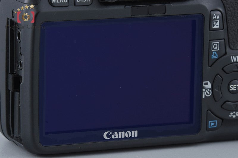 "Count 5,225" Canon EOS Kiss X4 / Rebel T2i / 550D 18.0 MP DSLR Camera Body