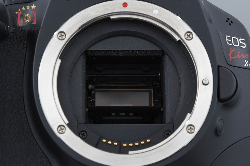 "Count 5,225" Canon EOS Kiss X4 / Rebel T2i / 550D 18.0 MP DSLR Camera Body