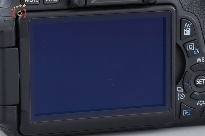 "Count 1,647" Canon EOS Kiss X5 / Rebel T3i / 600D 18.0 MP DSLR Camera Body