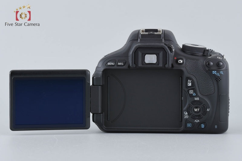 "Count 1,647" Canon EOS Kiss X5 / Rebel T3i / 600D 18.0 MP DSLR Camera Body