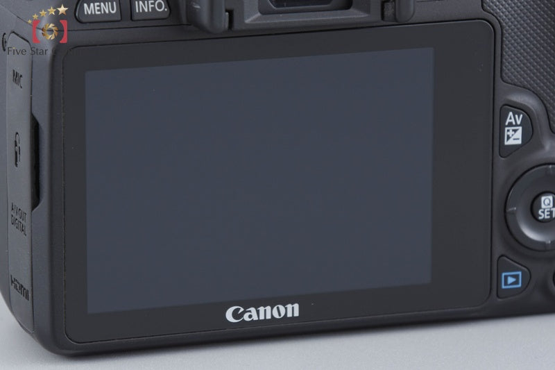 "Count 2,642" Canon EOS Kiss X7 / Rebel SL1 / 100D 18.0 MP Digital SLR Camera