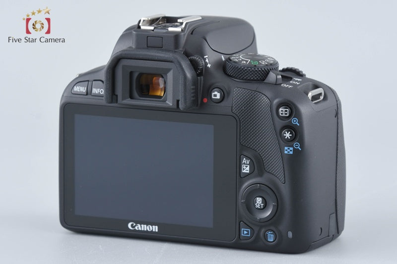 Count 396 Canon EOS Kiss X7 / Rebel SL1 / 100D Black 18.0 MP DSLR Camera Body