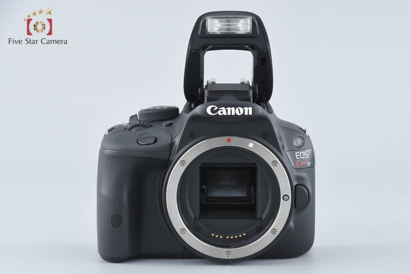 Count 396 Canon EOS Kiss X7 / Rebel SL1 / 100D Black 18.0 MP DSLR Camera Body