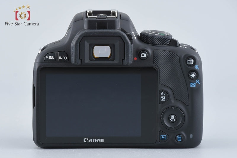 Count 396 Canon EOS Kiss X7 / Rebel SL1 / 100D Black 18.0 MP DSLR Camera Body