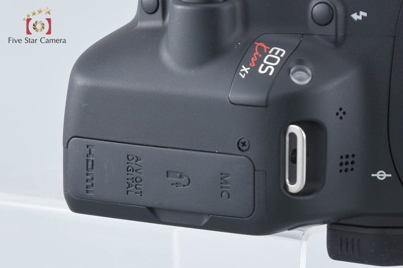 Count 396 Canon EOS Kiss X7 / Rebel SL1 / 100D Black 18.0 MP DSLR Camera Body