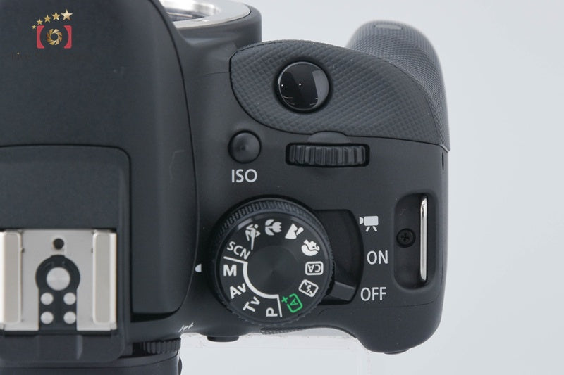 Count 396 Canon EOS Kiss X7 / Rebel SL1 / 100D Black 18.0 MP DSLR Camera Body