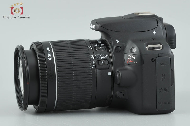 Count 268 Canon EOS Kiss X7 / Rebel SL1 / 100D 18.0 MP EF-S 18-55 IS STM Lens