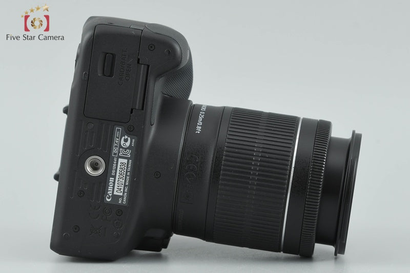 Count 268 Canon EOS Kiss X7 / Rebel SL1 / 100D 18.0 MP EF-S 18-55 IS STM Lens