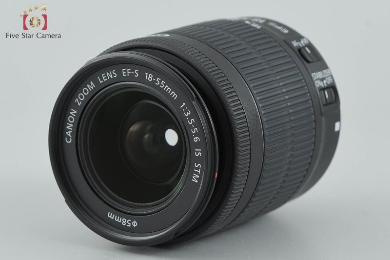 Count 4,898 Canon EOS Kiss X8i / Rebel T6i / 750D 24.2 MP DSLR EF-S 18-55 Lens