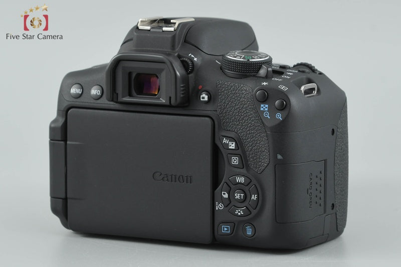 Count 4,898 Canon EOS Kiss X8i / Rebel T6i / 750D 24.2 MP DSLR EF-S 18-55 Lens