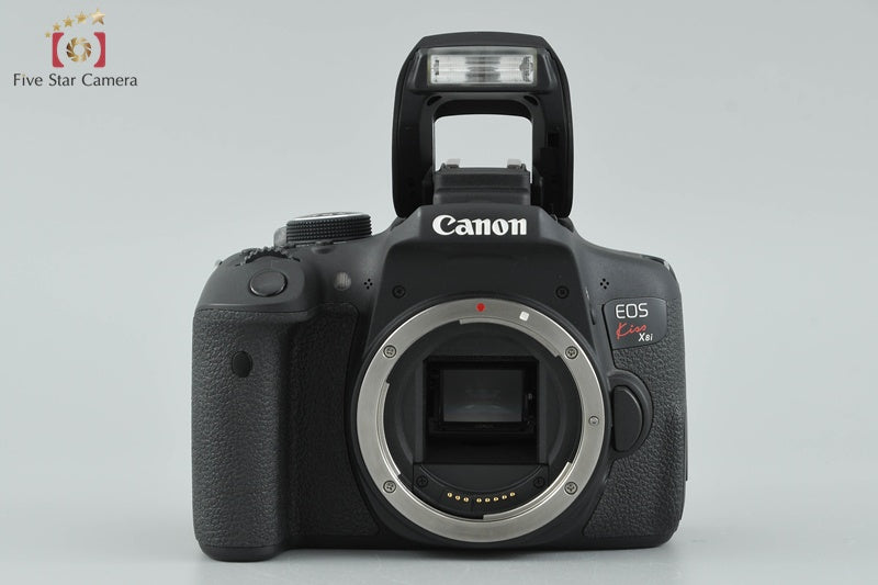 Count 4,898 Canon EOS Kiss X8i / Rebel T6i / 750D 24.2 MP DSLR EF-S 18-55 Lens