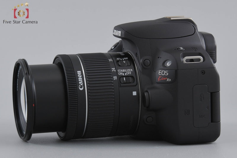 "Count 2,672" Canon EOS Kiss X9 / Rebel SL2 / 200D Black 24.2 MP DSLR 18-55 Lens
