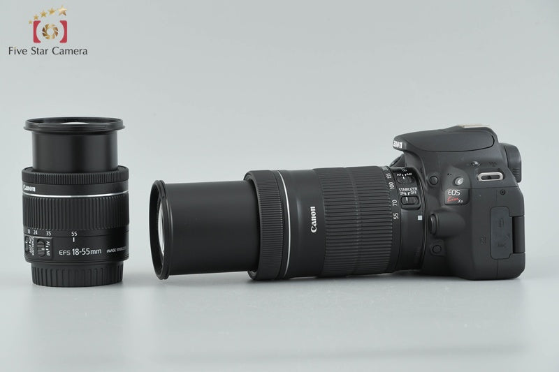 "Count 2,650" Canon EOS Kiss X9 / Rebel SL2 / 200D 24.2 MP 18-55 55-250 Lenses