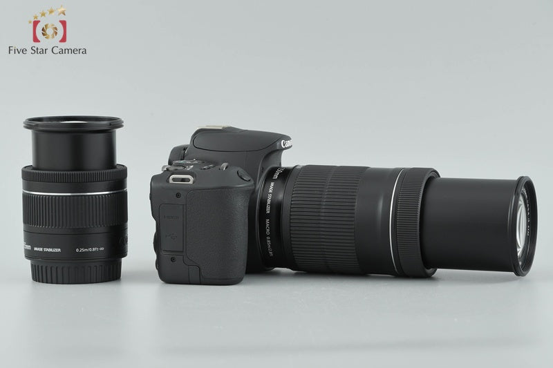 "Count 2,650" Canon EOS Kiss X9 / Rebel SL2 / 200D 24.2 MP 18-55 55-250 Lenses