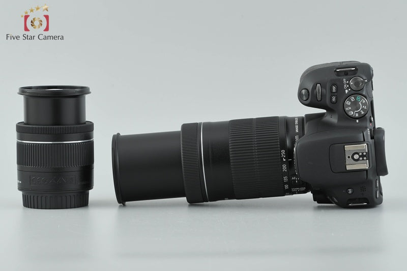 "Count 2,650" Canon EOS Kiss X9 / Rebel SL2 / 200D 24.2 MP 18-55 55-250 Lenses