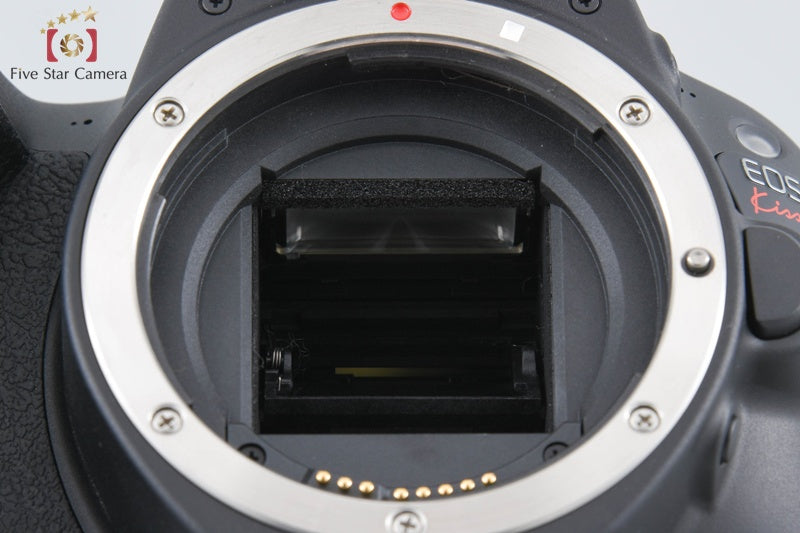 Canon 【中古】Canon キヤノン EOS Kiss X9 ダブルズームキット ブラック シャッター回数僅少 デジタル一眼レフカメラ