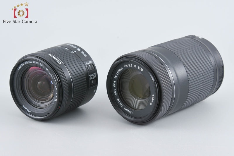 Canon 【中古】Canon キヤノン EOS Kiss X9 ダブルズームキット ブラック シャッター回数僅少 デジタル一眼レフカメラ