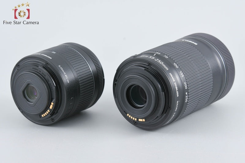 Canon 【中古】Canon キヤノン EOS Kiss X9 ダブルズームキット ブラック シャッター回数僅少 デジタル一眼レフカメラ