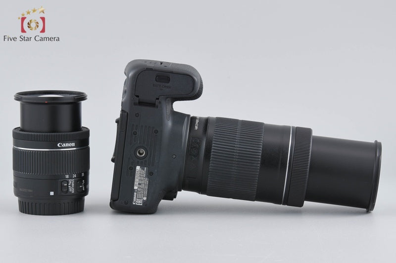 Canon EOS Kiss X9i / Rebel T7i / 800D 24.2 MP DSLR 18-55 55-250 Lenses