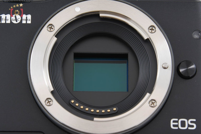 Canon EOS M10 Black 18.0 MP Digital Mirrorless Camera 15-45 Lens w/ Box