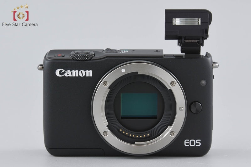 Canon EOS M10 Black 18.0 MP Digital Mirrorless Camera 15-45 Lens w/ Box